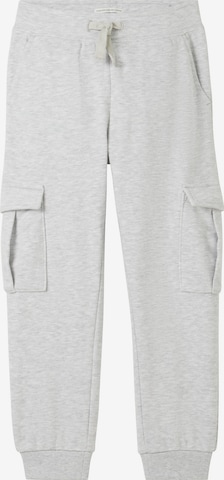 Tapered Pantaloni di TOM TAILOR in grigio: frontale