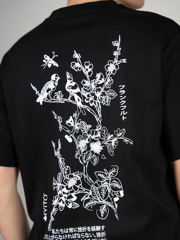 T-Shirt 'IYJude' IYITO en noir : devant