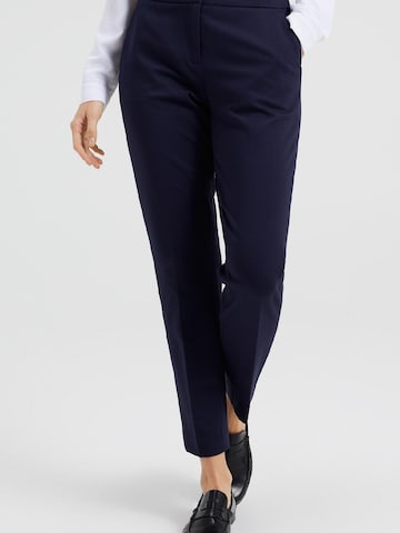 WE Fashion Slimfit Hose in Blau: predná strana