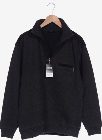HECHTER PARIS Sweater & Cardigan in XL in Grey: front