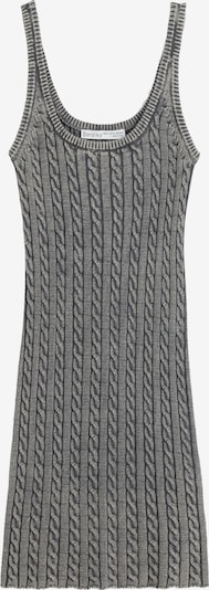 Bershka Úpletové šaty - šedý melír, Produkt