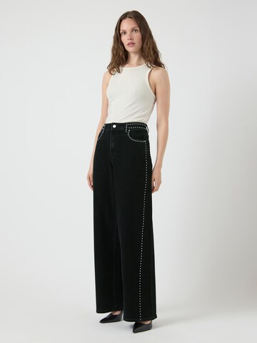 YAS - Pierna ancha Vaquero 'YASNoelle' en gris