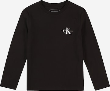 T-Shirt Calvin Klein Jeans en noir : devant