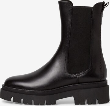 TAMARIS Chelsea boots in Zwart