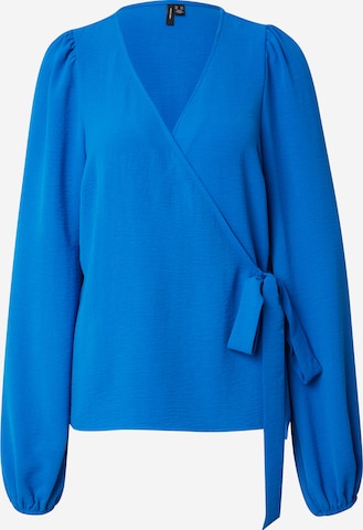 Vero Moda Tall Blouse 'ALVA' in Blauw: voorkant