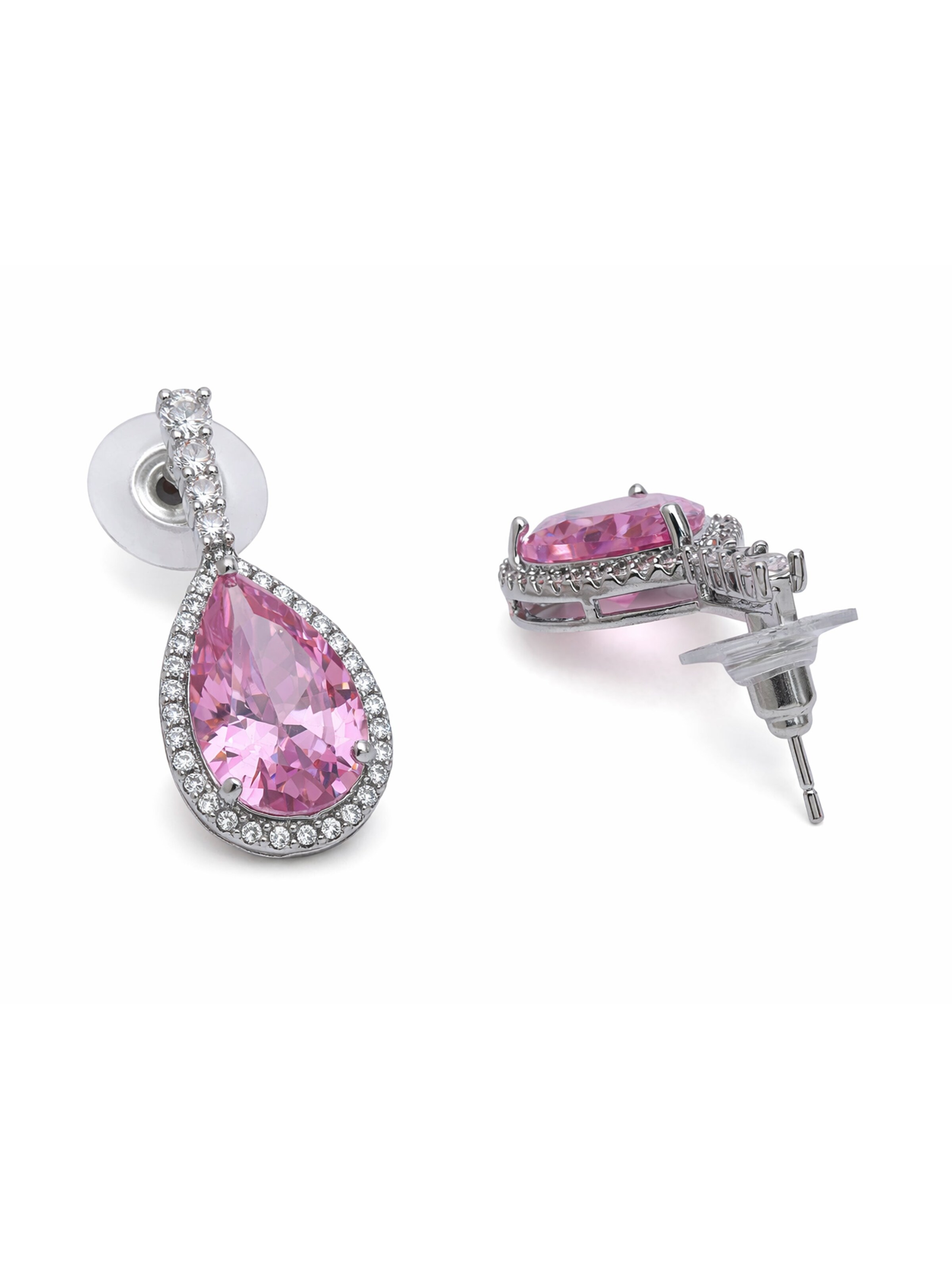 AVANT-GARDE PARIS - Brincos 'Lunara' em rosa