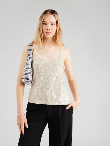 Haut 'Florentine' ABOUT YOU en beige : devant