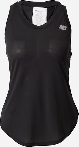 new balance Sporttop in Schwarz: predná strana