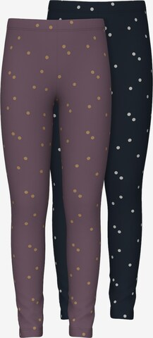 NAME IT Leggings 'VIVIAN' in Blauw: voorkant