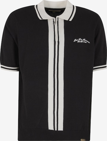 T-Shirt Pas De Monaco en noir : devant