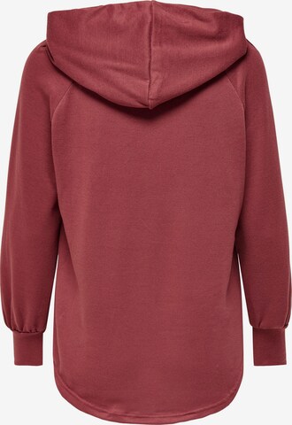 ONLY Sweatshirt 'ELCOS EMMA' i rød