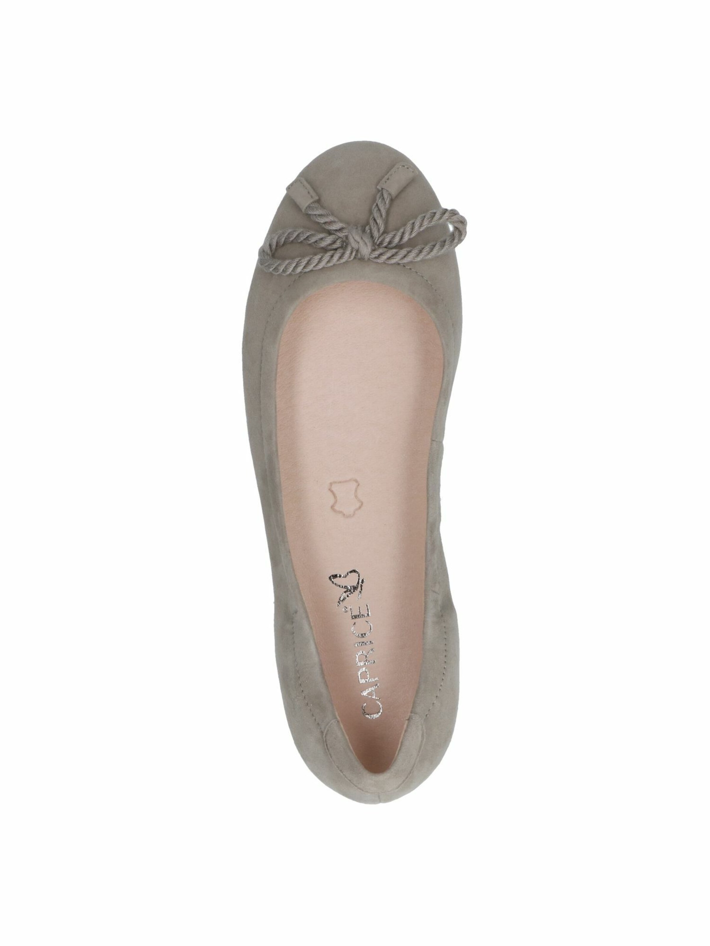CAPRICE Ballet Flats in Grey