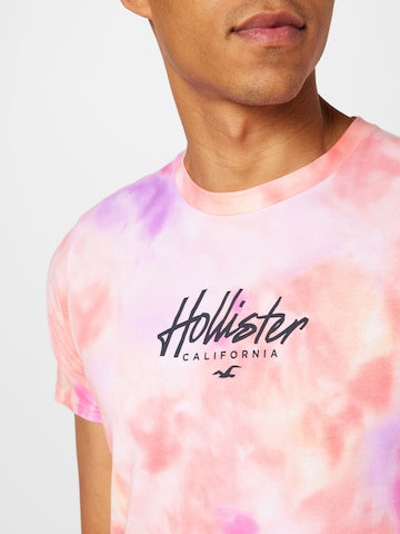 T-Shirt HOLLISTER en rose