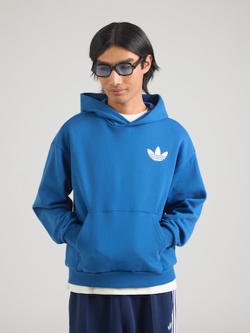 ADIDAS ORIGINALS Sweatshirt 'World Wide Hoops Q1' in Blauw