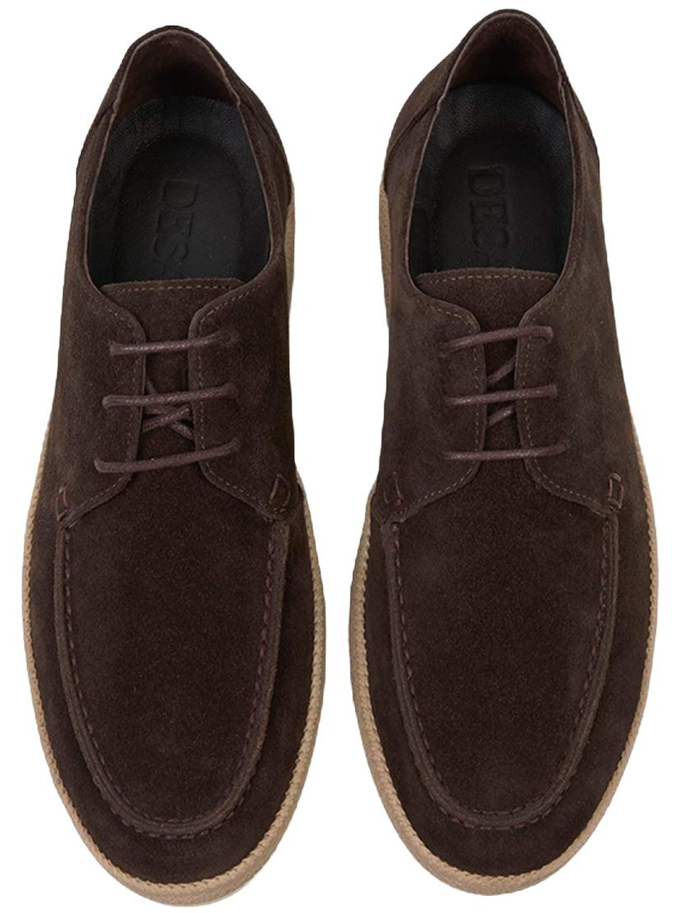Desa - Zapatillas 'Lässige Spitze' en marrón
