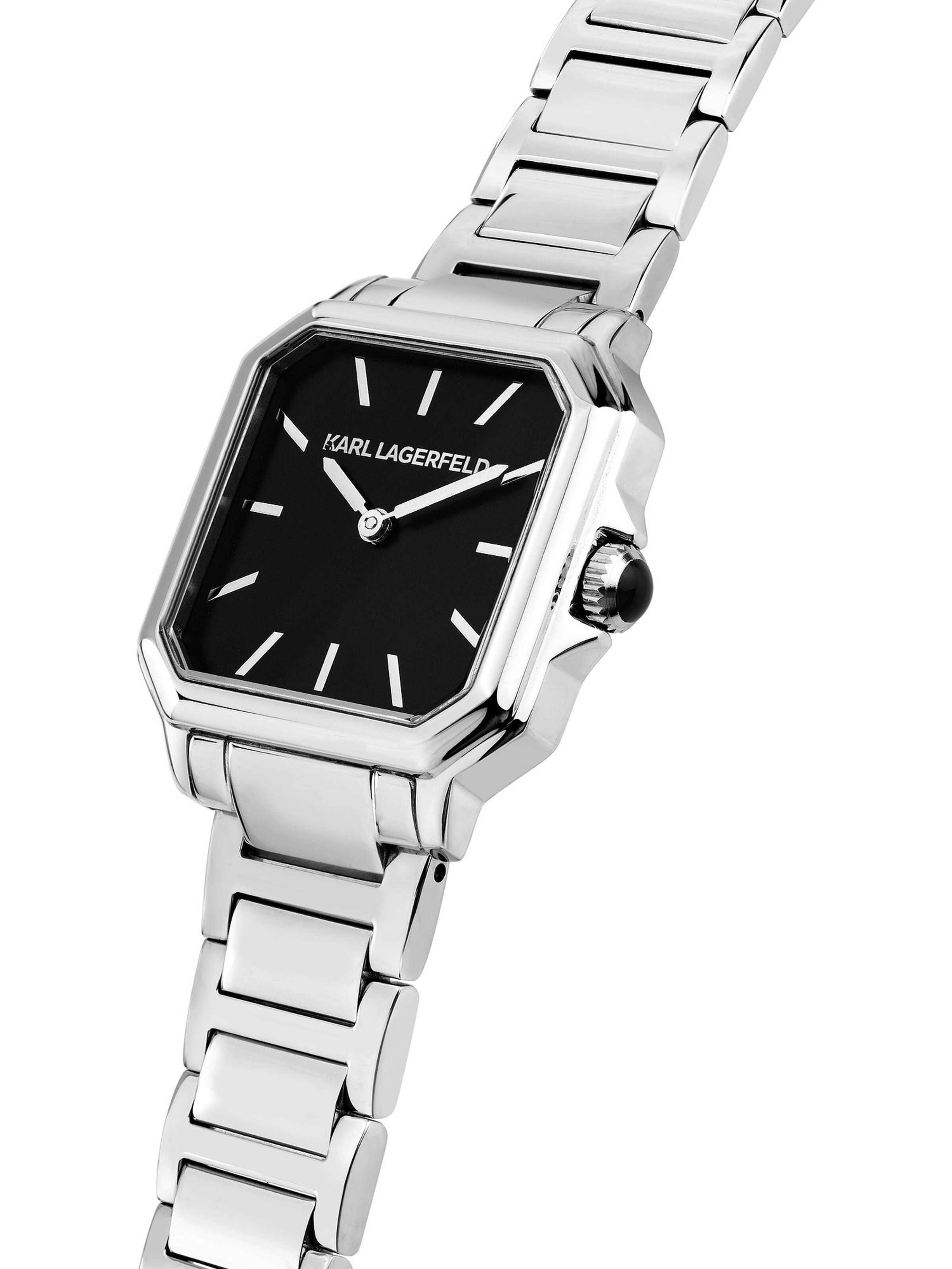 Karl Lagerfeld Uhr in Silber
