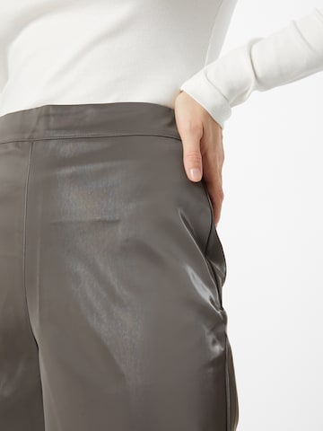 NA-KD - Pierna ancha Pantalón en gris