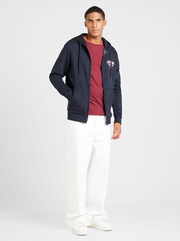 JACK & JONES Sweatjacke in Blau