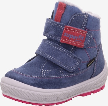 Bottes 'GROOVY' SUPERFIT en bleu : devant