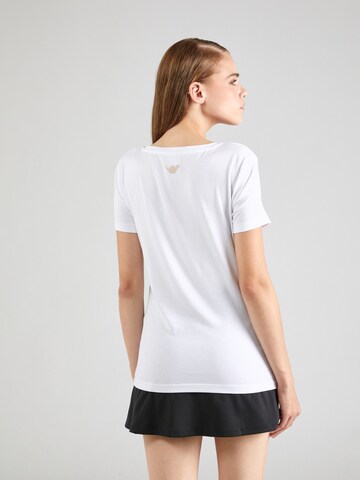 EA7 Emporio Armani Тениска в бяло