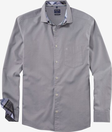 OLYMP Regular fit Business Shirt in Grey: front