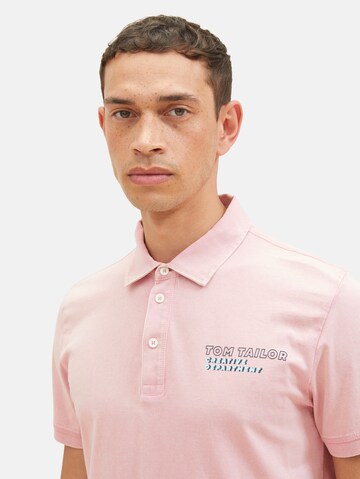 TOM TAILOR T-shirt i rosa