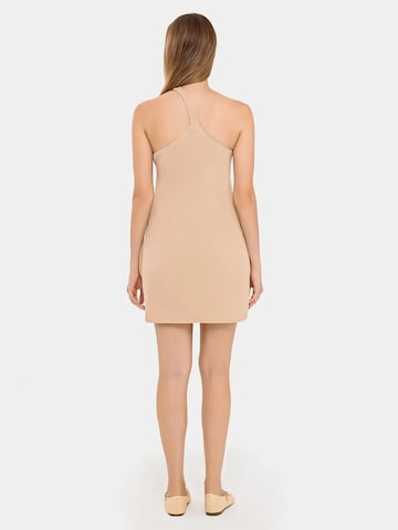 Hiccup Dress in Beige