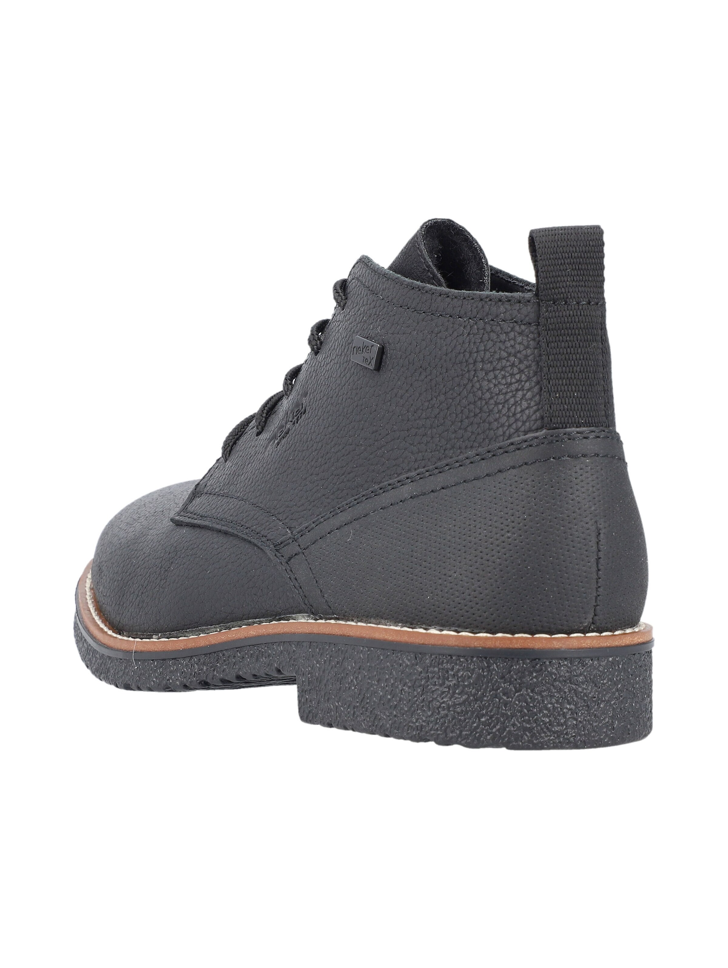 Bottines à lacets Rieker en noir