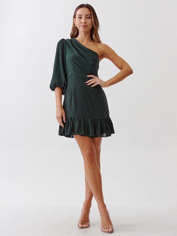 Robe 'CIARA' Tussah en vert : devant