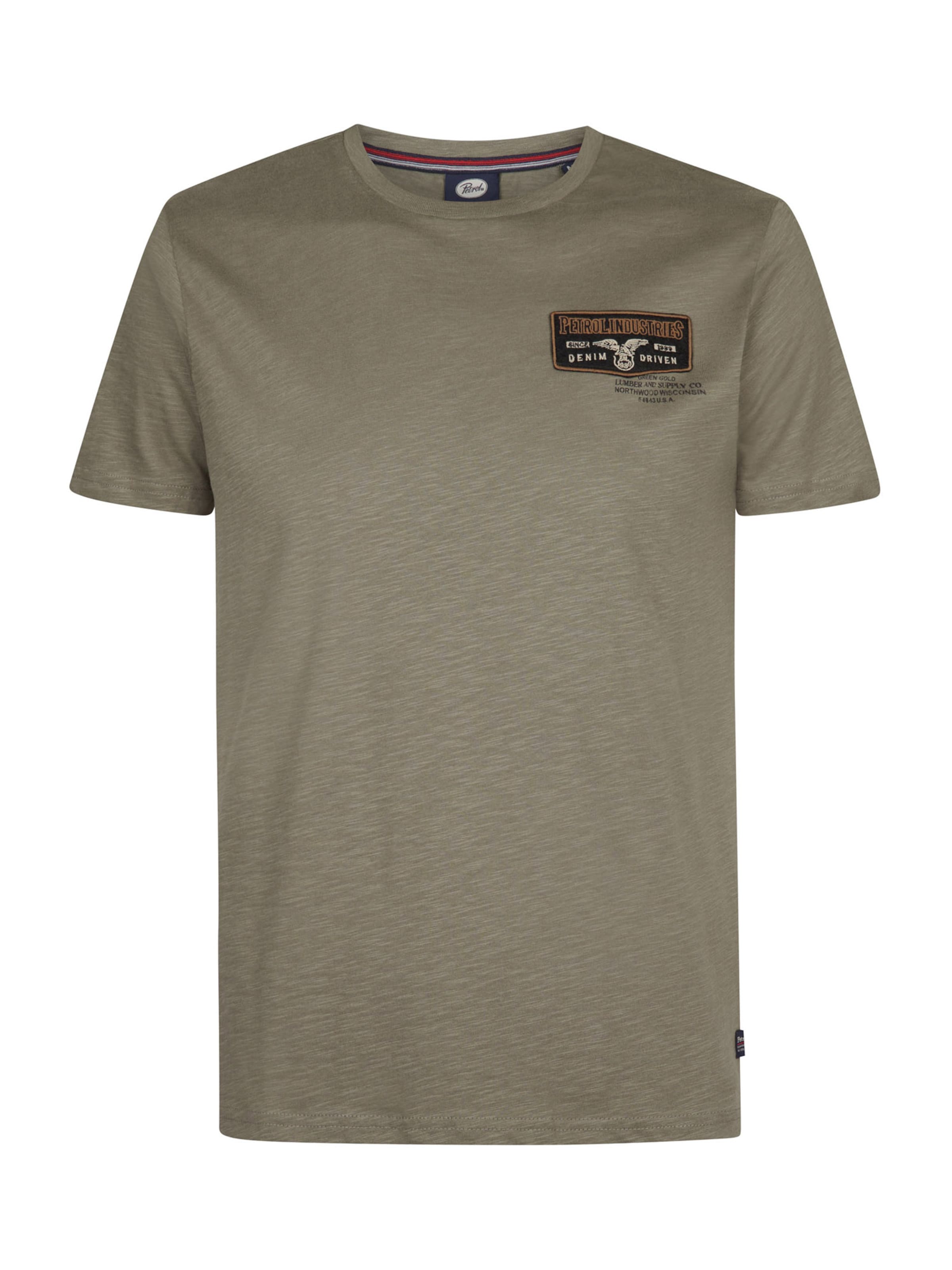 Maglietta di Petrol Industries in verde: frontale