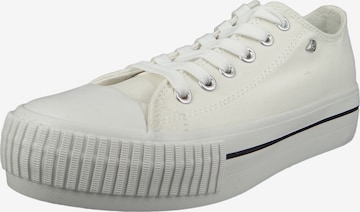 BRITISH KNIGHTS - Sapatilhas baixas 'Master' em branco: frente