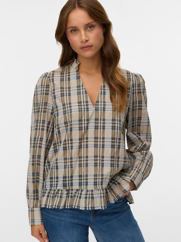 VERO MODA - Blusa 'VMMali' en beige: frente