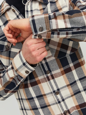 JACK & JONES Regular fit Button Up Shirt 'Eddie' in Mixed colors