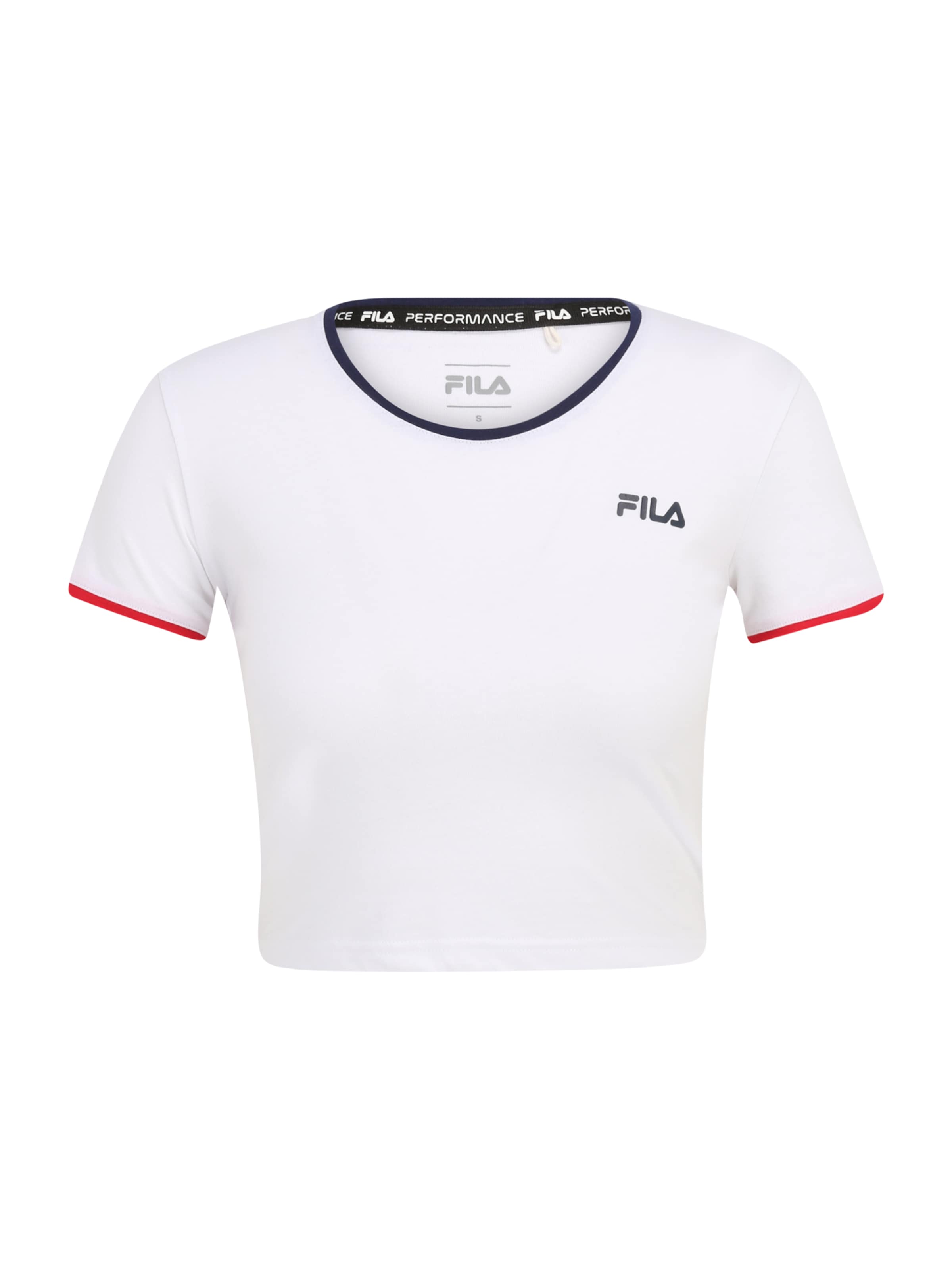 FILA Performance Shirt 'TIVOLI' in White: front