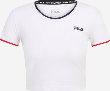 FILA Funktionsbluse 'TIVOLI' i hvid: forside