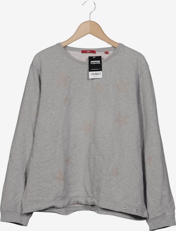 s.Oliver Sweater XXXL in Grau: Vorderseite