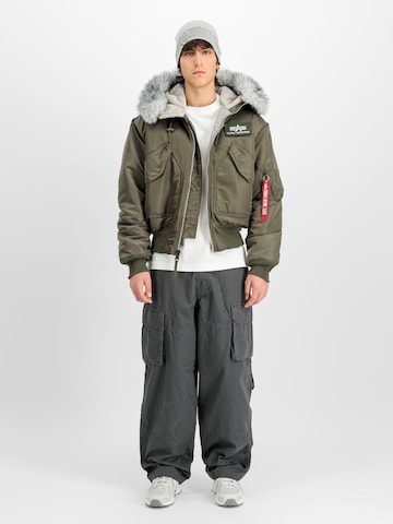 ALPHA INDUSTRIES Winter jacket '45P' in Green