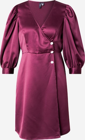 VERO MODAHaljina 'VMSELMA' - crvena boja: prednji dio