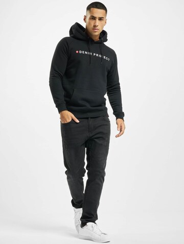 Coupe regular Sweat-shirt Denim Project en noir