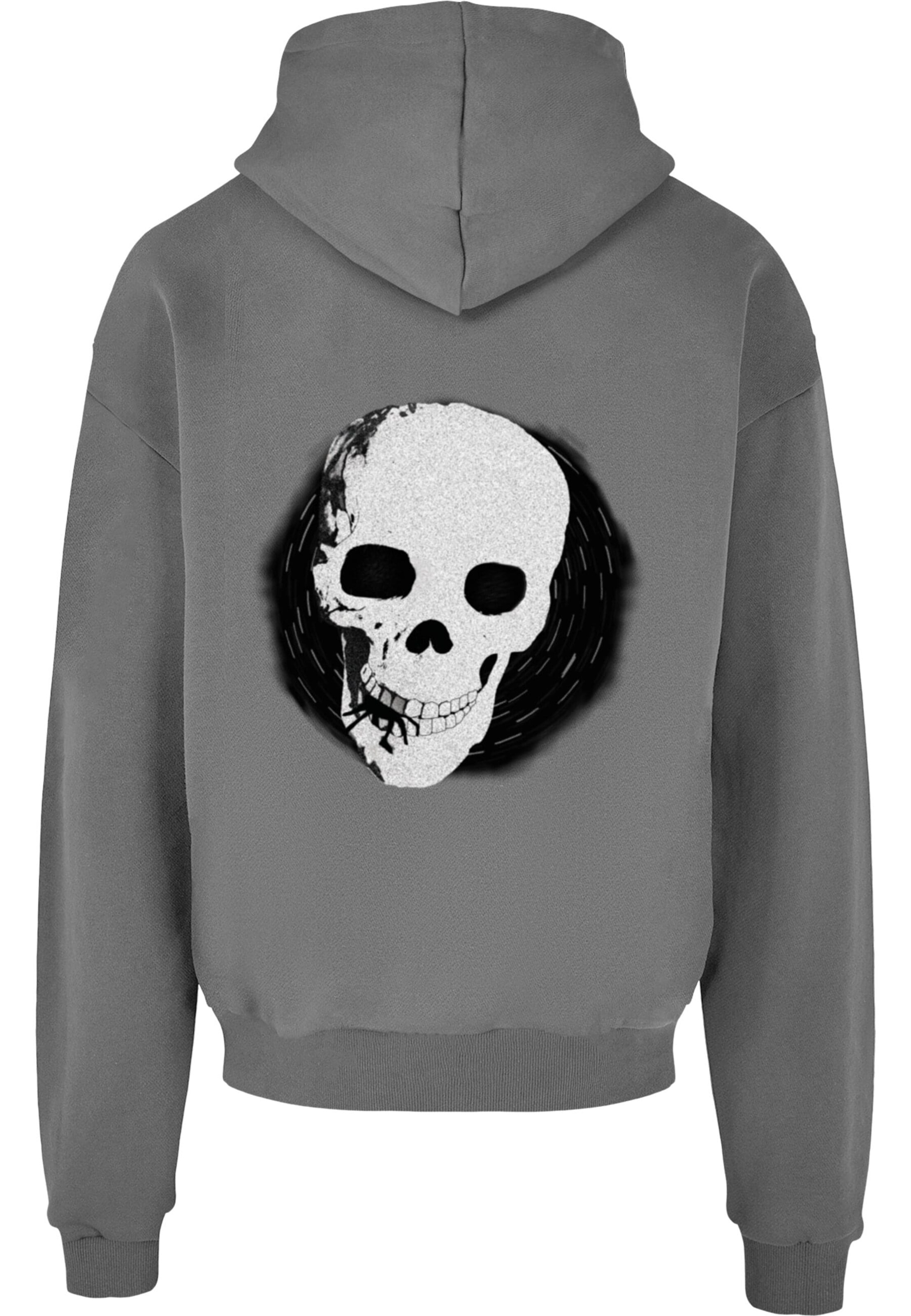 Merchcode Sweatshirt 'Halloween - Scary Night' in Grey