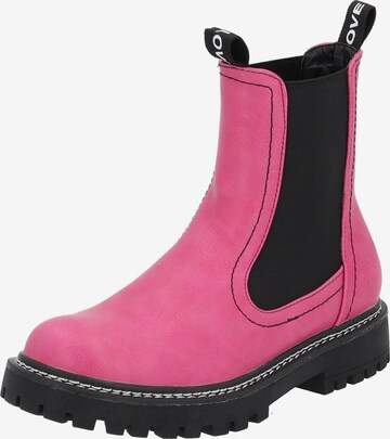 Palado Chelsea Boots 'Dedej' in Pink: front