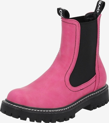 Palado Chelsea Boots 'Dedej' in Pink: predná strana