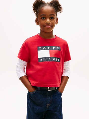 TOMMY HILFIGER Shirt 'HERITAGE' in Red: front