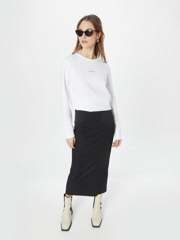 Calvin Klein Mikina - Biela