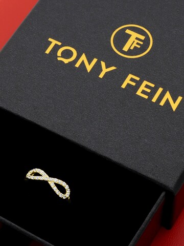 Tony Fein Ring 'Schleife' in Yellow