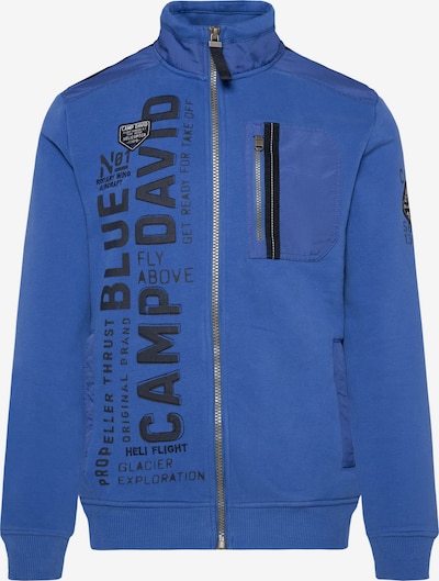 CAMP DAVID Collegetakki värissä sininen / musta, Tuotenäkymä