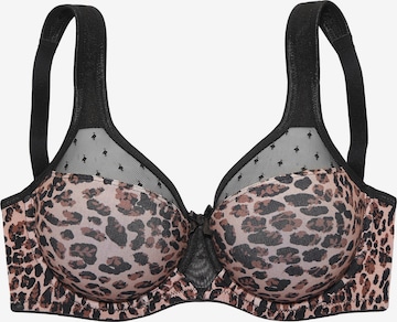 NUANCEMinimizer Minimizer grudnjak - crna boja: prednji dio