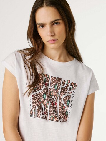 Pepe Jeans Shirt 'Lauren' in Wit