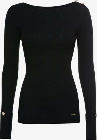 BRUNO BANANI Pullover in Schwarz: predná strana