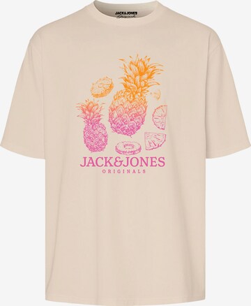 JACK & JONES - Camiseta 'LAFAYETTE' en beige